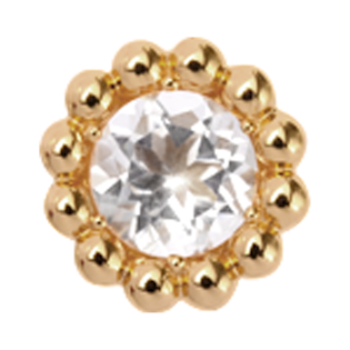 650-G07Crystal , Christina Crystal Flower rings køb det billigst hos Guldsmykket.dk her